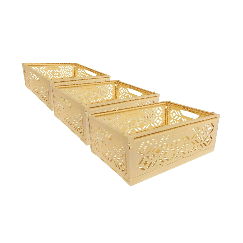 Dreambee Plooibox Essentials Mini 16,1 x 23,8 x 10 cm Oker – 3 Stuks