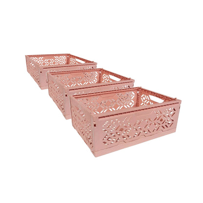 Dreambee Plooibox Essentials Mini 16,1 x 23,8 x 10 cm Midroze – 3 Stuks