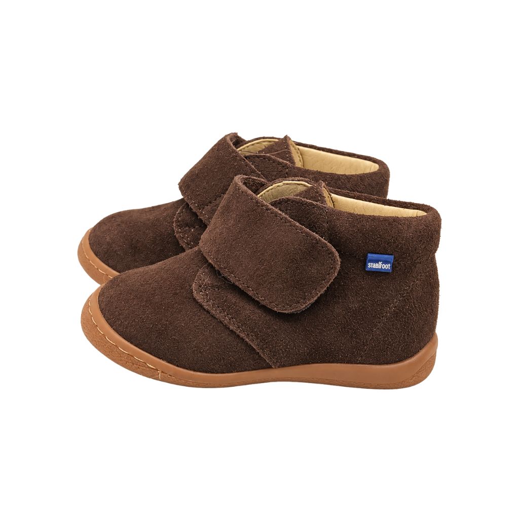 Stabifoot Chaussures Pour Bébé First Steps En Cuir Ricardo Choco Unisexe 