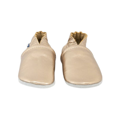 Stabifoot Babyschoen Leder Gold Meisjes