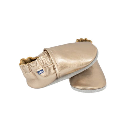 Stabifoot Babyschoen Leder Gold Meisjes