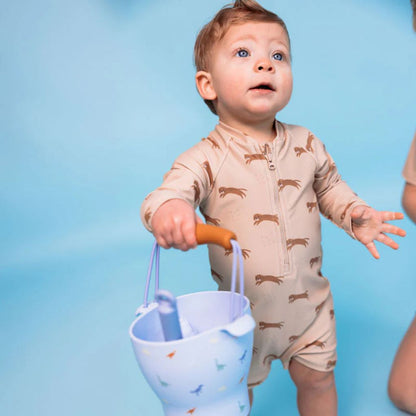 SwimEssentials UV-Zwempak Roamer Bruin Jongens