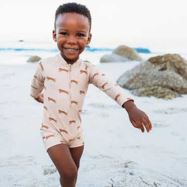 SwimEssentials UV-Zwempak Roamer Bruin Jongens