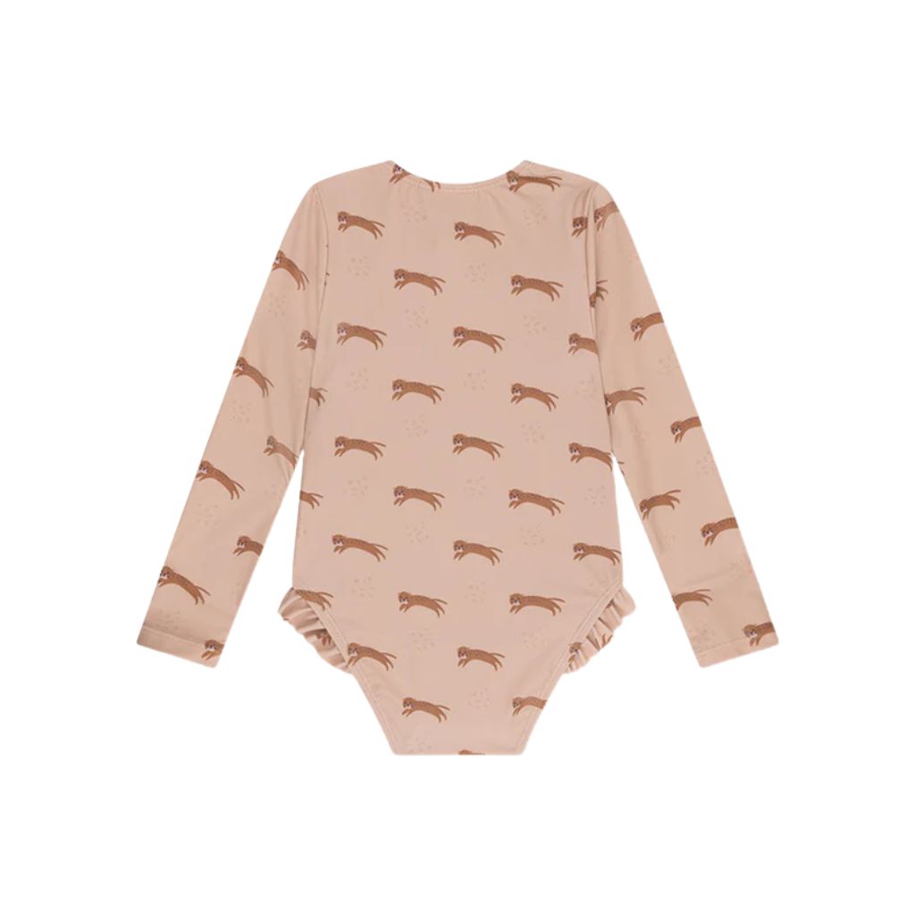 SwimEssentials UV-Zwemshirt Roamer Bruin Meisjes