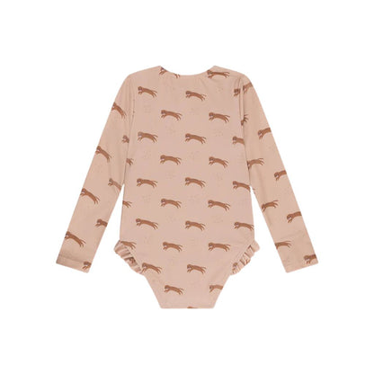 SwimEssentials UV-Zwemshirt Roamer Bruin Meisjes