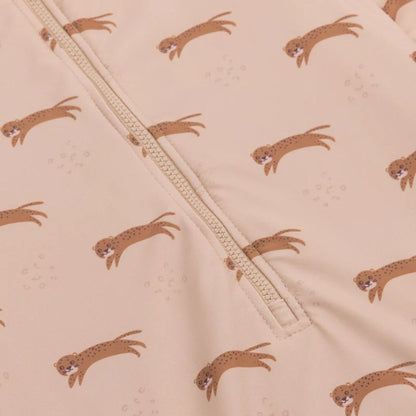 SwimEssentials UV-Zwemshirt Roamer Bruin Meisjes