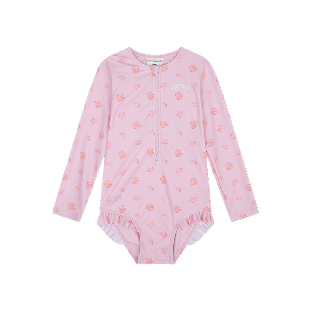 SwimEssentials UV-Zwemshirt Shell Tastic Roze Meisjes