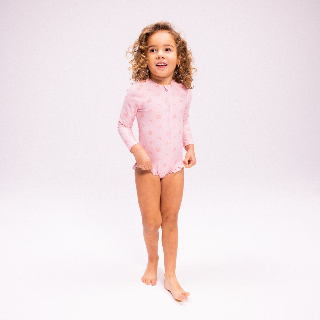 SwimEssentials UV-Zwemshirt Shell Tastic Roze Meisjes