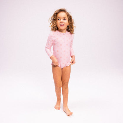 SwimEssentials UV-Zwemshirt Shell Tastic Roze Meisjes