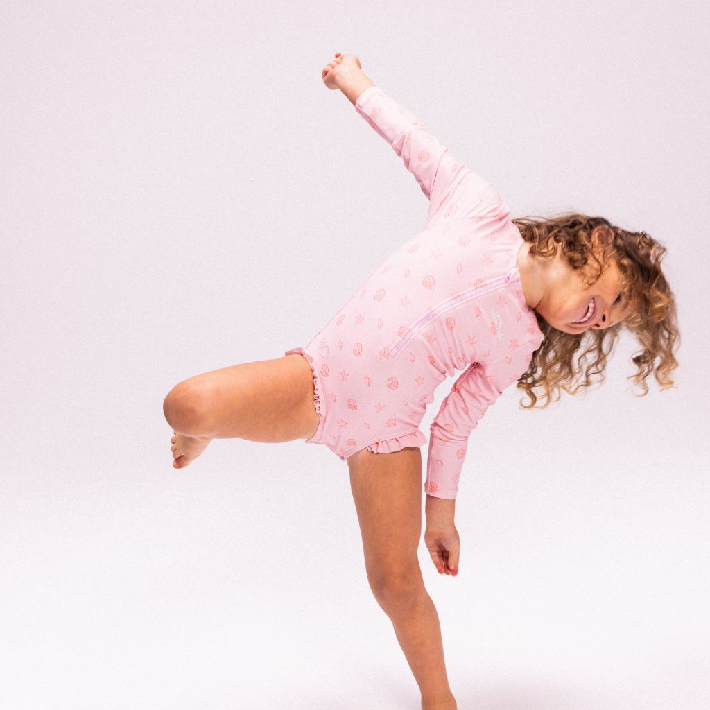 SwimEssentials UV-Zwemshirt Shell Tastic Roze Meisjes