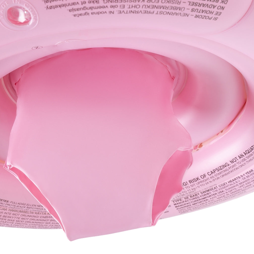 SwimEssentials Bouée Cozy Hearts Rose 0–1 an