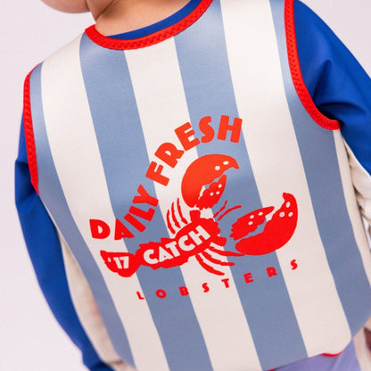 SwimEssentials Zwemvest Catch Of The Day Rood Blauw