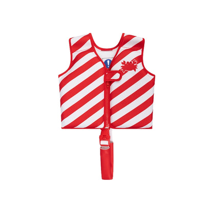 SwimEssentials Zwemvest Crabby Rood Wit