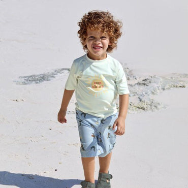 Zwembroek Crocodile boy Sky Blue