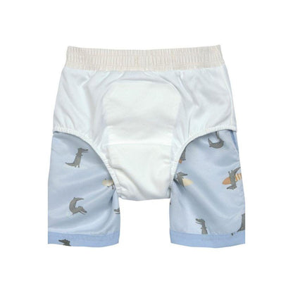 Zwembroek Crocodile boy Sky Blue