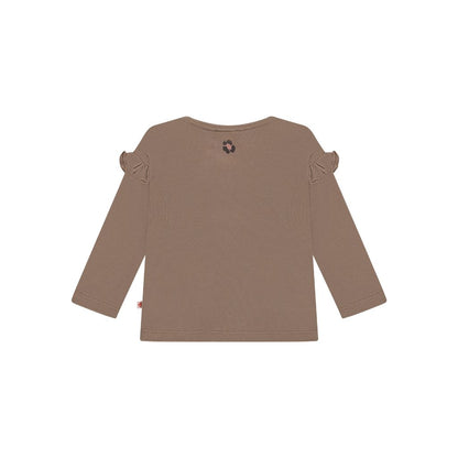 BabyFace T-shirt à manches longues sepia