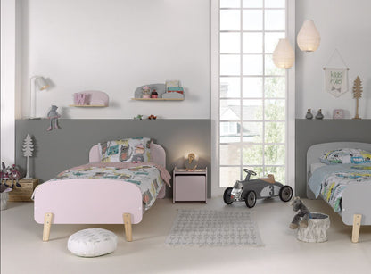 Jaxx wandplank Kiddy 65 cm roze