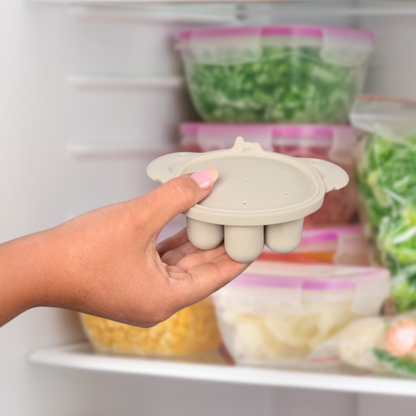 BoJungle Siliconen sabbelzakje Tray Dune