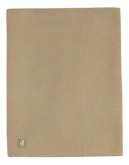Jollein Couverture pour berceau ou parc Basic Knit Biscuit