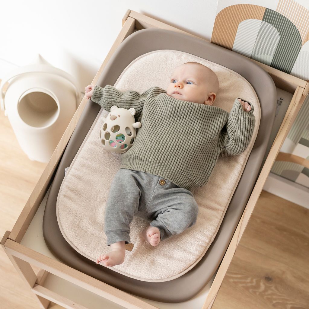 Nattou Inlegkussen Softy badstof beige