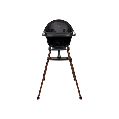 Quax Eetstoel evolutief Ultimo 3 Luxe Black/Walnut