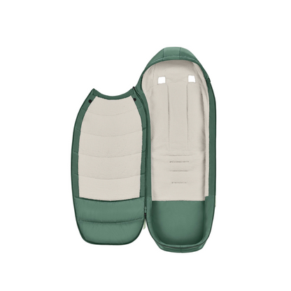 Cybex INFO Voetenzak platinum Leaf Green