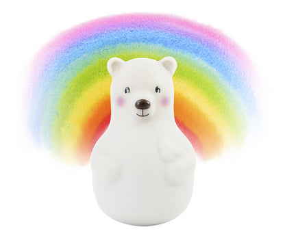 Pabobo Veilleuse Lumicolor Bear Chameleon  blanc