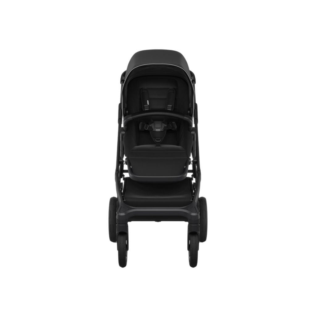 Thule 2-in-1 Kinderwagen Sleek2 Black + Draagmand Black + Gratis Zwarte Voetenzak