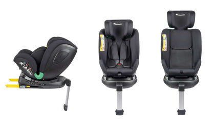 bebeconfort Siège-auto Evolvefix+ i-Size Groupe 1/2/3 Black
