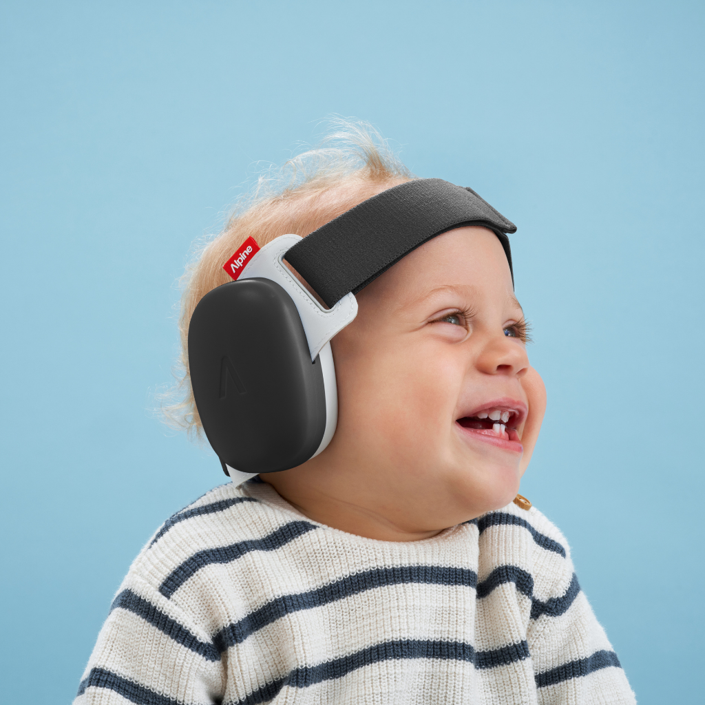 Alpine Casque antibruit Muffy Baby Black