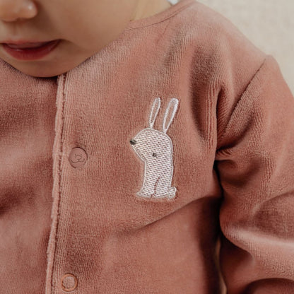 Noukie's Set van 2 pyjamas Fluweel Autumn Forest