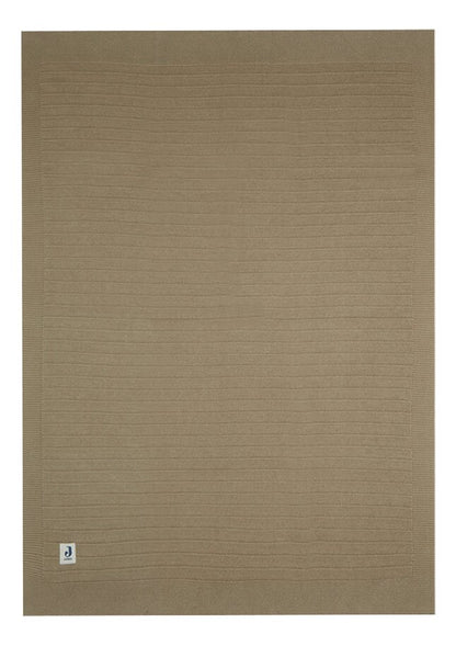 Jollein Couverture pour lit Pure Knit Biscuit