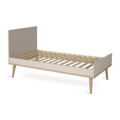 Quax Chambre de bebe 3 pièces (lit evolutif L 14 x Lg 7 cm - commode - armoire 3 portes) Flow Clay
