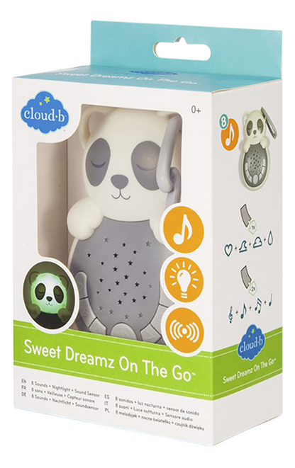 Cloud-B Veilleuse musicale Sweet Dreamz On the Go™ Chouette Gray