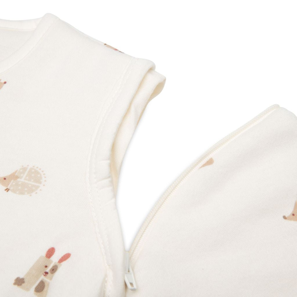 Jollein Slaapzak met afritsbare mouw Animal Friends 90 cm