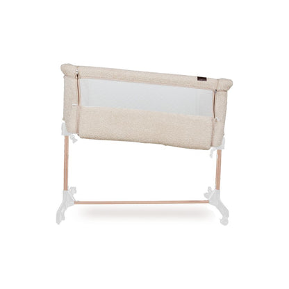 Lit cododo Quax côte à côte en bois de mouton avec matelas 50 x 84 cm, revêtement AFNB 