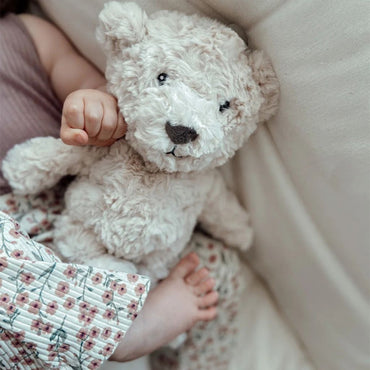 Flow Peluche avec battements de coeur Lou l'Ours beige