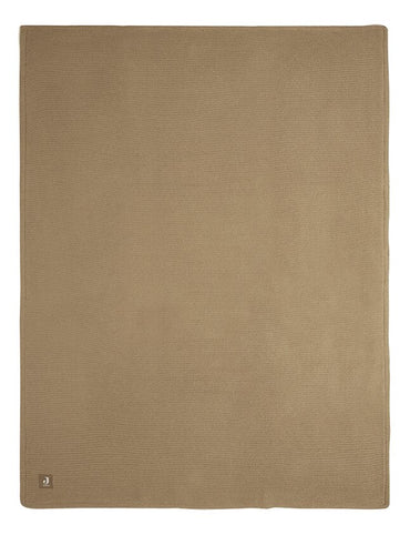 Jollein Couverture pour berceau ou parc Basic Knit Biscuit