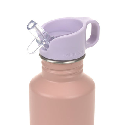 Lässig Fles roestvrij staal Pattern Party rose/lilac 500 ml