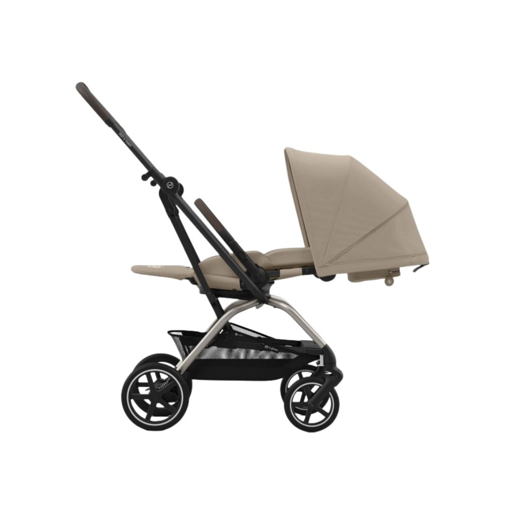Cybex INFO Kinderwagen Eezy S Twist+2 Almond Beige