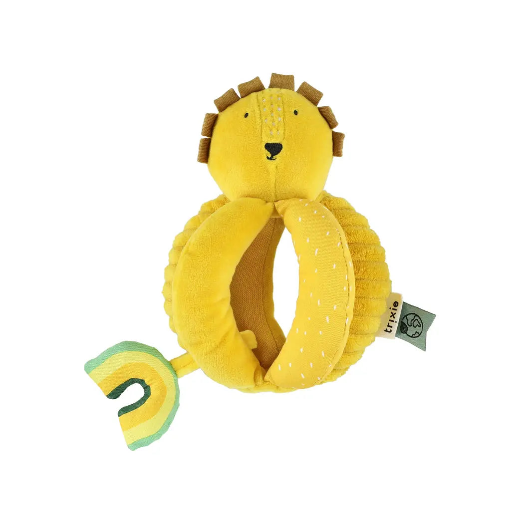 Trixie Baby Balle de préhension Mr. Lion jaune