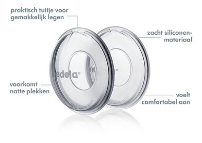 Medela Coquilles recueille-lait - 2 pièces