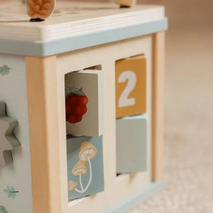 Little Dutch Cube d'activités en bois Forest Friends 