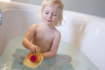 Bo Jungle Jouet de bain B-Toby the Sprouting Water Jet Boat