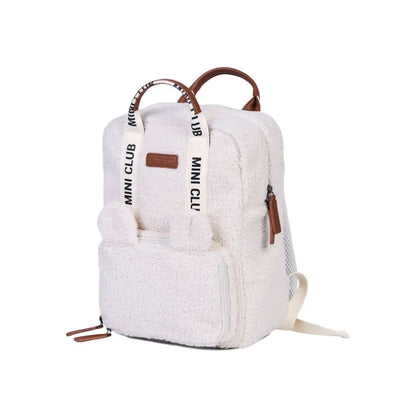 Childhome Sac à dos Mini Club Teddy Ecru