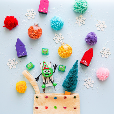 Glo Pals Jouets de bain Light up personnages de Noël 