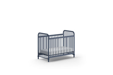 Jaxx Lit de bébé L 120 x Lg 60 cm Bronxx Blue Denim