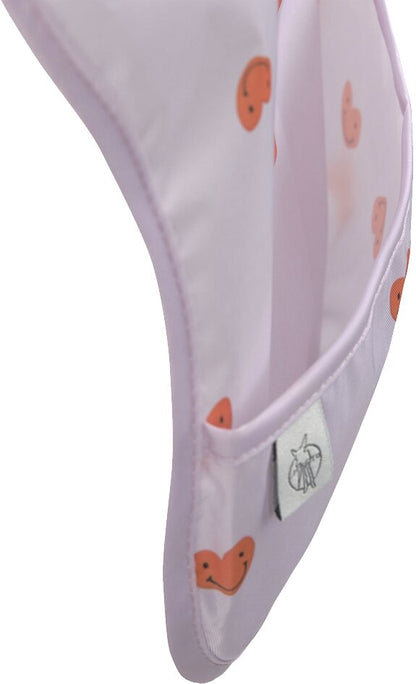 Lässig Bavoir Heart Lavender - 2 pièces