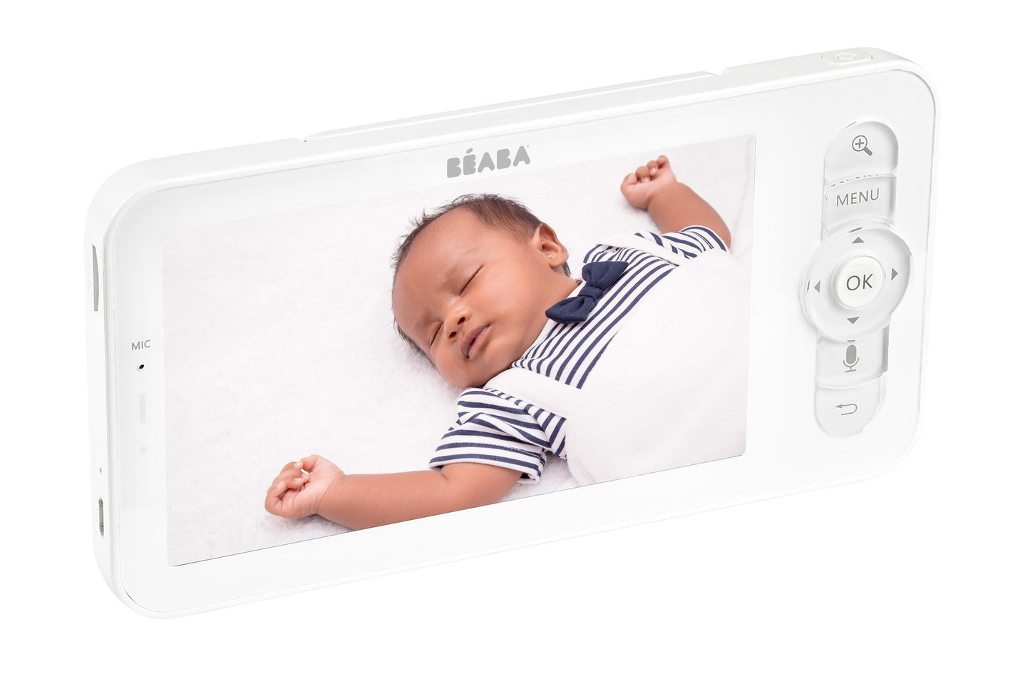 Beaba Babyphone avec camera Zen Premium Night Light blanc