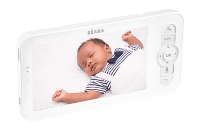 Beaba Babyphone avec camera Zen Premium Night Light blanc